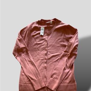 New Button down crew neck cardigan from Gap Factory, size Medium.